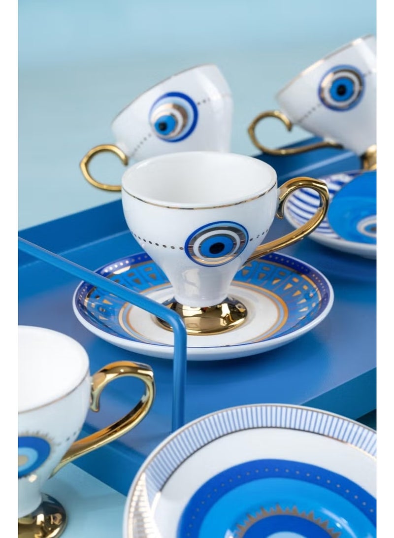 Acar Goldfinch Set of 6 Coffee Cups - 90 ml - Image 3